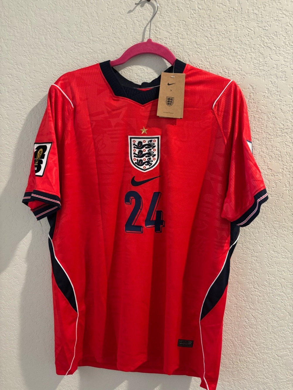 Team England World Cup 2026 Palmer Jersey